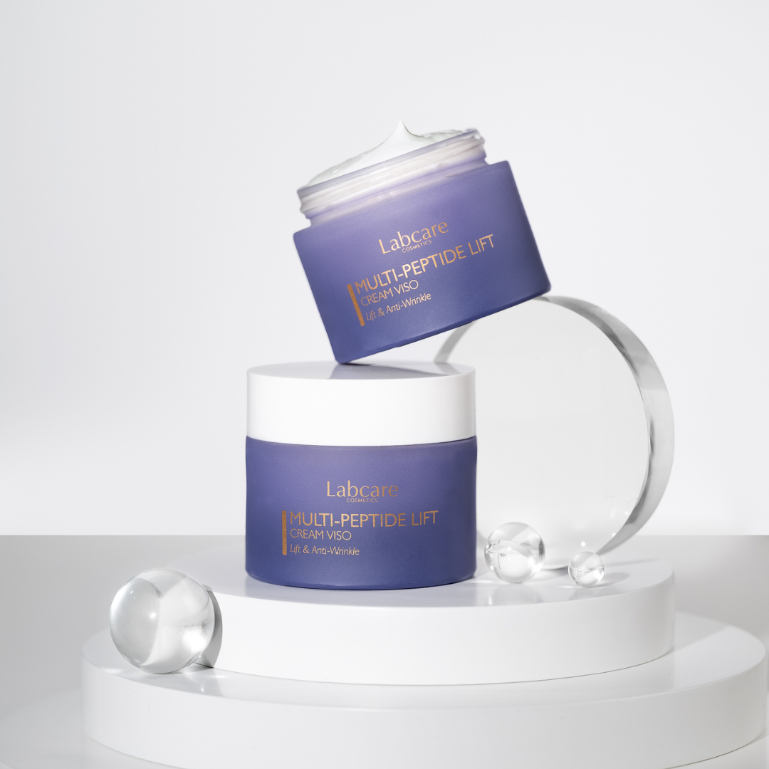 Crema facial reafirmante multipéptido
