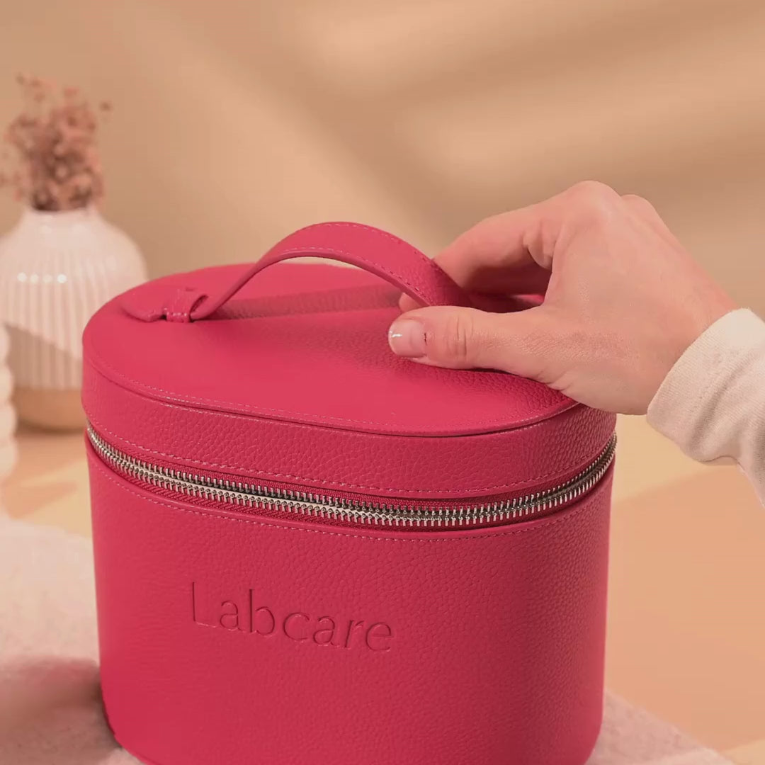 VANITY BAG LABCARE FUCSIA