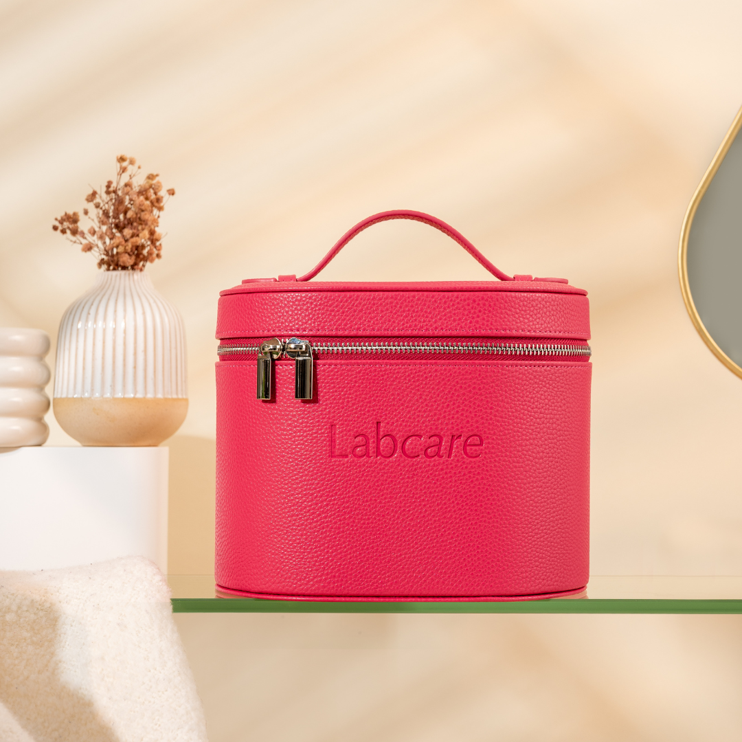 VANITY BAG LABCARE FUCSIA