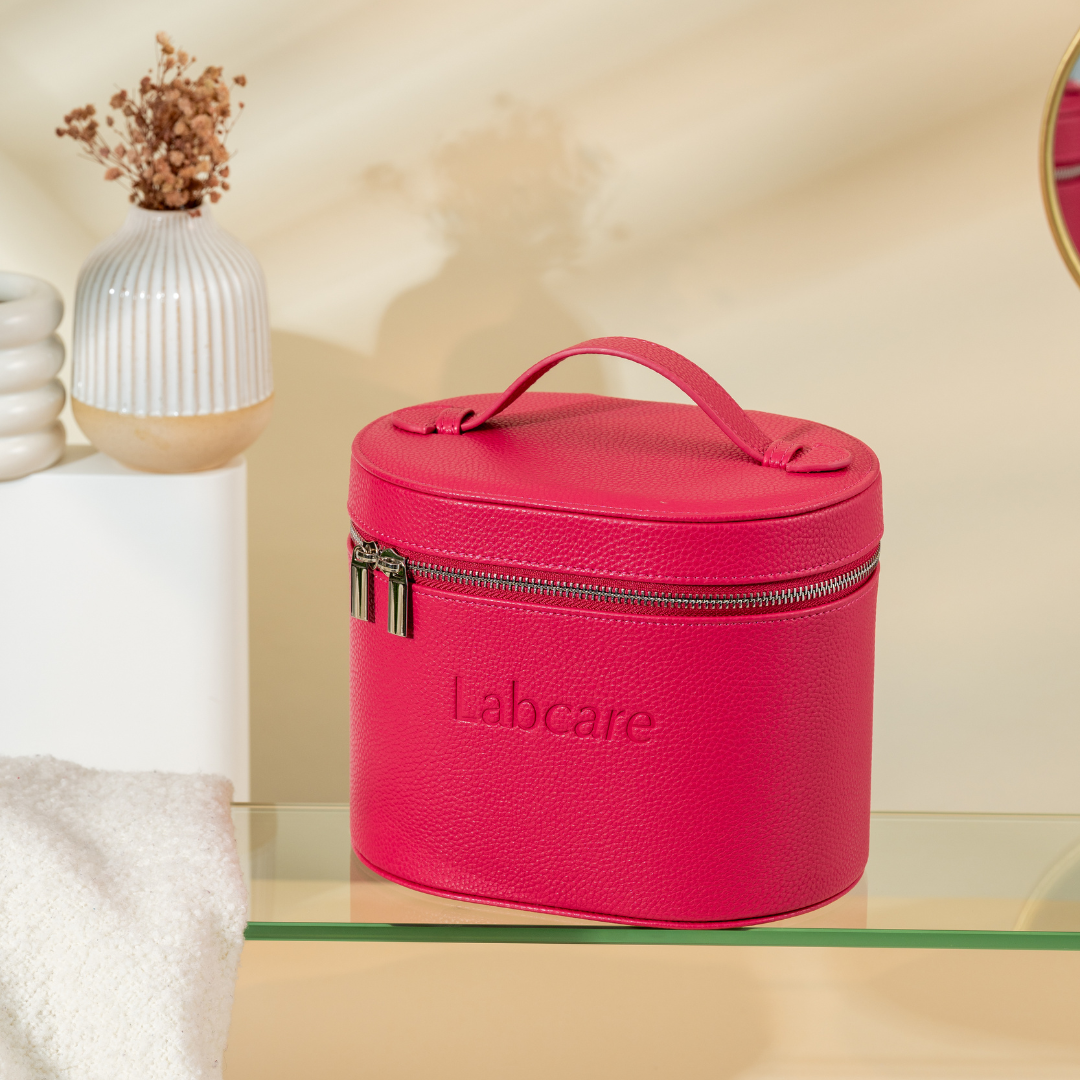 VANITY BAG LABCARE FUCSIA